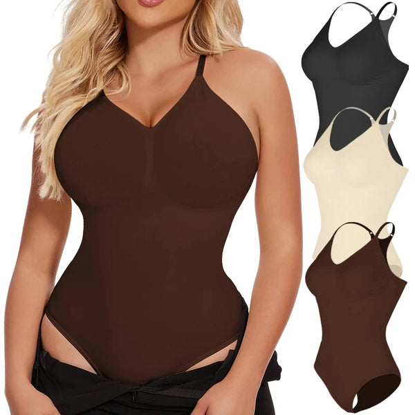 Women Full Tummy Control Bodysuit Shapewear Hip Butt Lifter Body Shaper Corset Thigh Reductive Slimming Waist Trainer Underwear